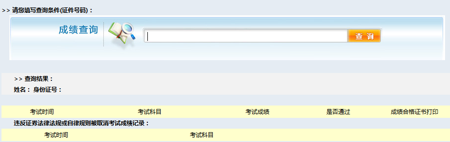 证券从业资格成绩_证券从业资格查成绩_证券从业资格成绩合格证