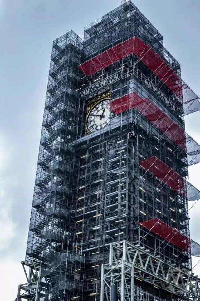 英国大本钟时隔5年再敲响_大本钟皇家蓝表盘翻新_大本钟修缮工程